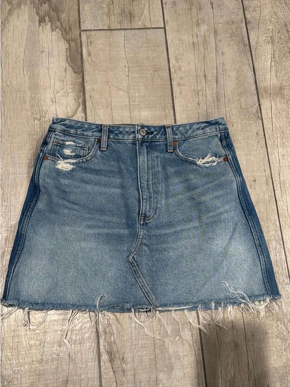 Abercrombie & Fitch Jean Skirt